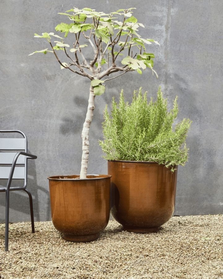 House Doctor Cove Urtepotte 2 stk, Brun