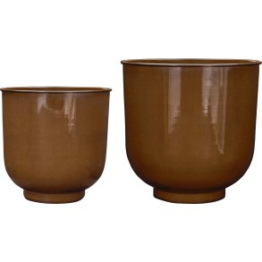House Doctor Cove Urtepotte 2 stk, Brun