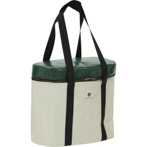 House Doctor Picnic K�letaske 19,5x38 cm, Sand/M�rkegr�n