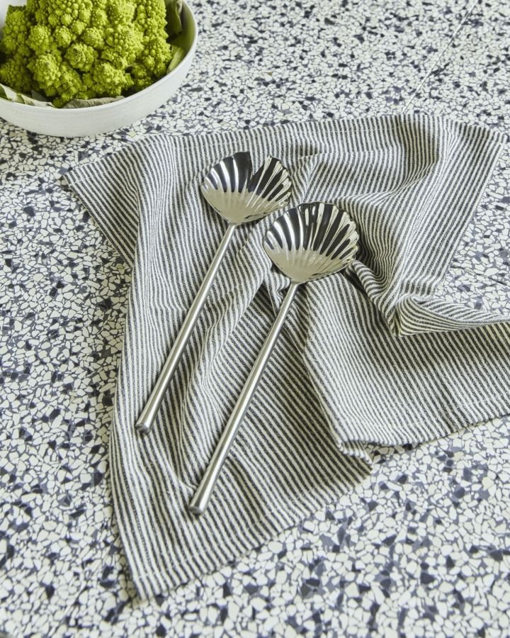 House Doctor Fan Salatbestik 2 Dele, S�lvfinish