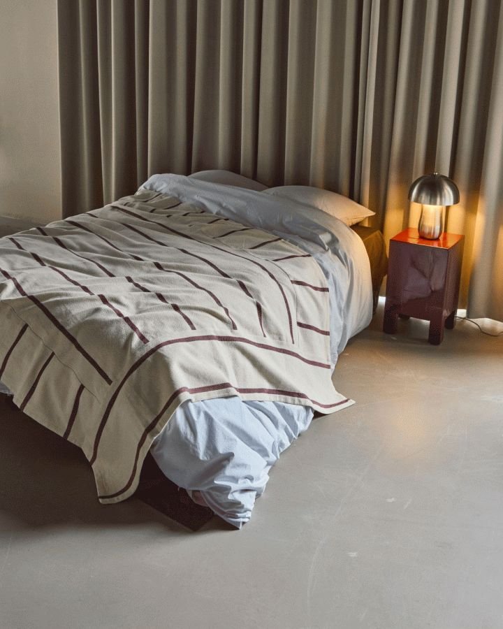 House Doctor Nula Senget�ppe 160x240 cm, R�hvid/Brun