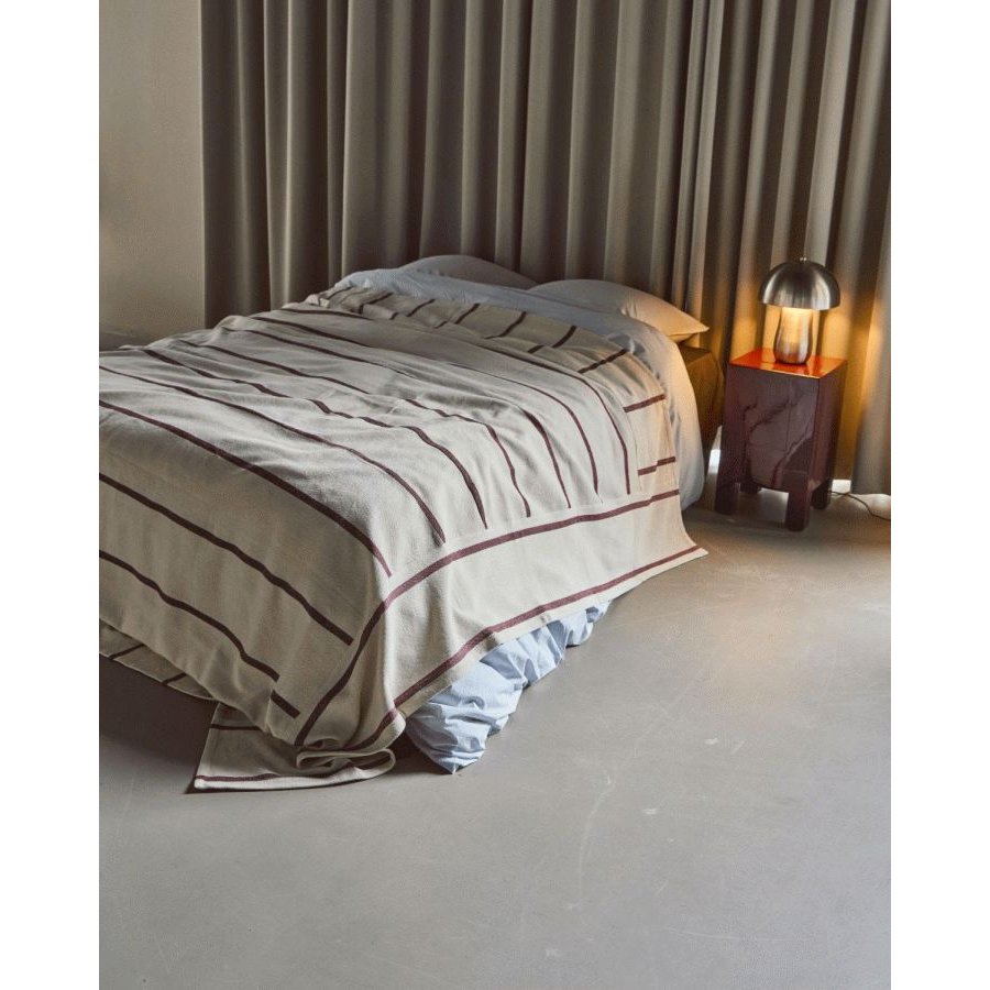 House Doctor Nula Senget�ppe 250x250 cm, R�hvid/Brun