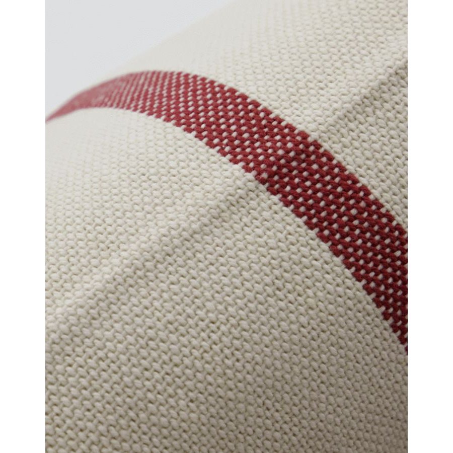 House Doctor Nula Pudebetr�k 50x50 cm, R�hvid/Brun