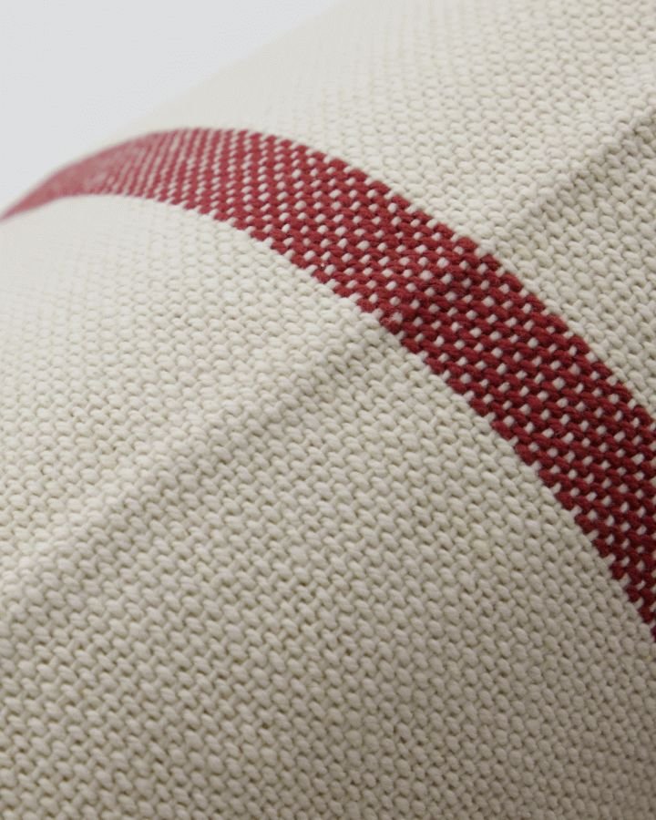 House Doctor Nula Pudebetr�k 50x50 cm, R�hvid/Brun