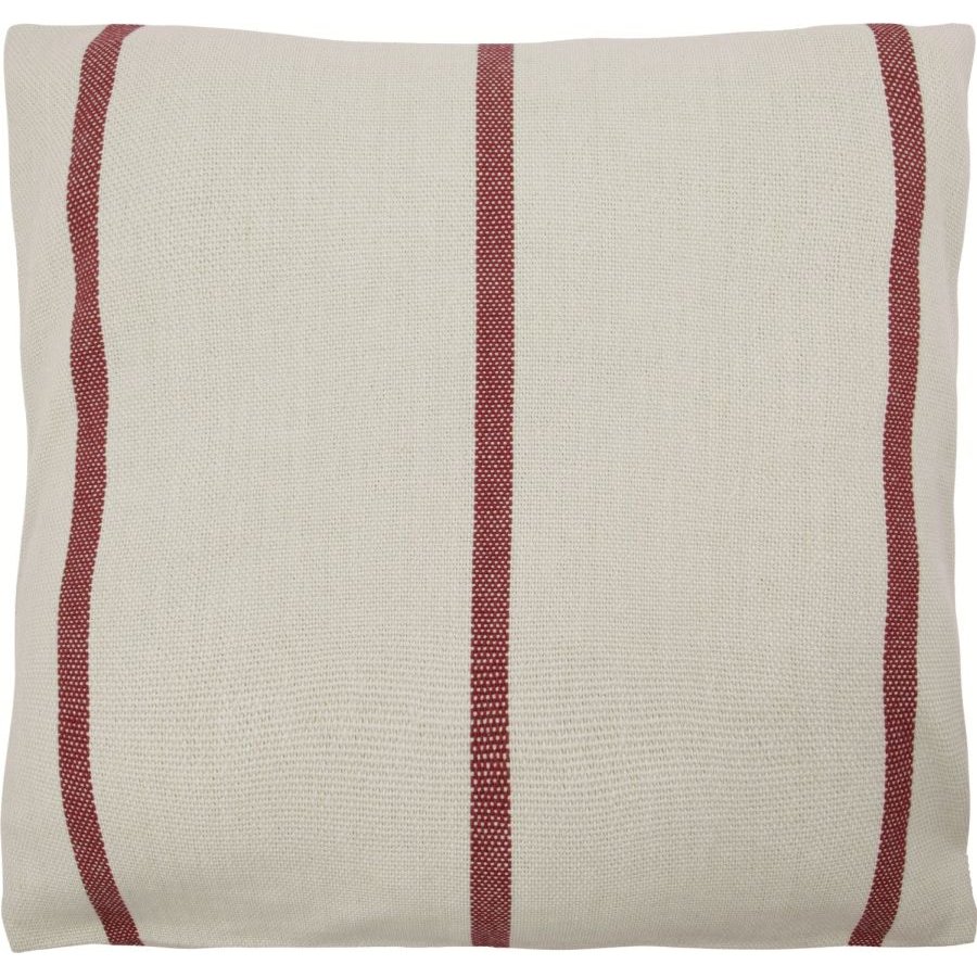 House Doctor Nula Pudebetr�k 50x50 cm, R�hvid/Brun