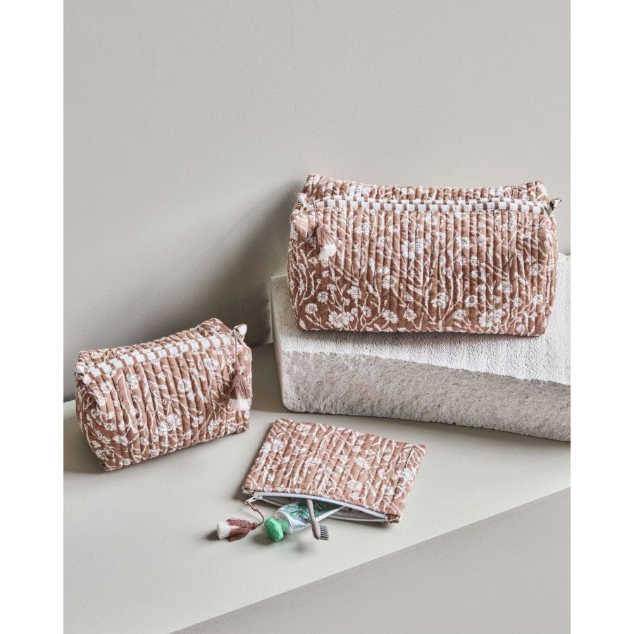 House Doctor Care Toilettaske 3 stk, Rosa