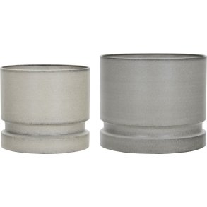 House Doctor Pepple Urtepotte 2 stk, Sand