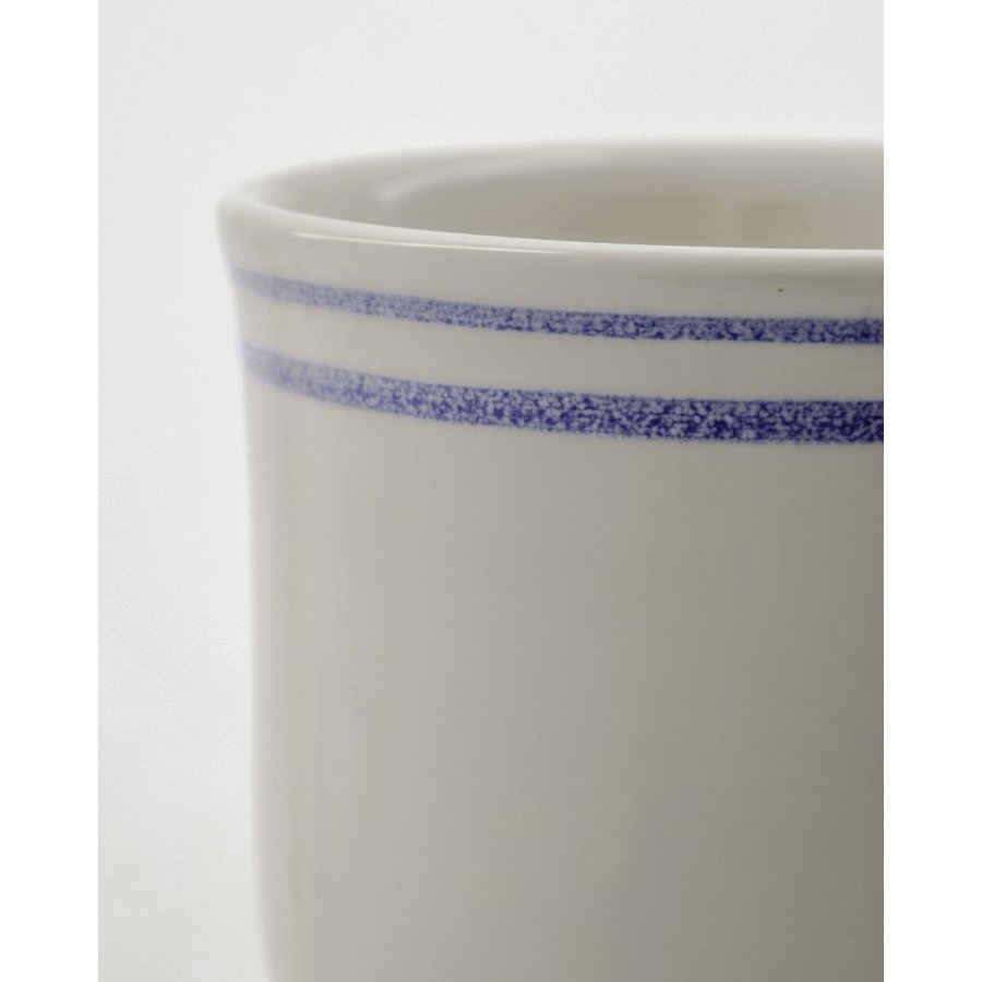 Nicolas Vah&eacute; Bistro Krus 2 stk., Bl�/Hvid