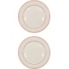 Nicolas Vah&eacute; Bistro Tallerken 2 stk. 27 cm, R�d/Hvid