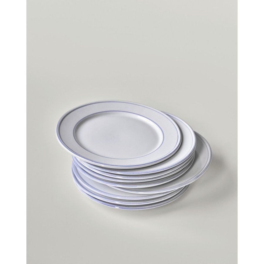 Nicolas Vah&eacute; Bistro Tallerken 2 stk. 27 cm, Bl�/Hvid