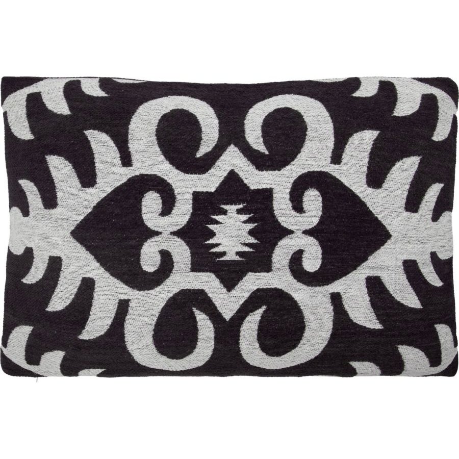 House Doctor Amici Pudebetr�k 40x60 cm, Sort/R�hvid