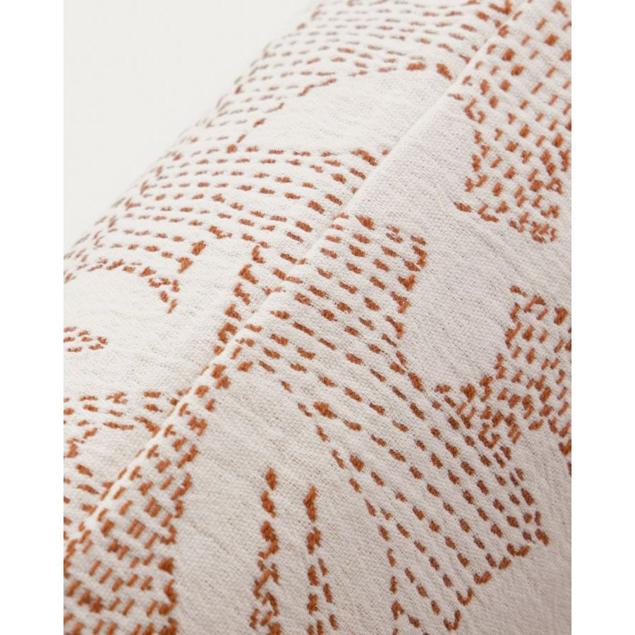 House Doctor Sari Pudebetr�k 30x50 cm, R�hvid/Brun