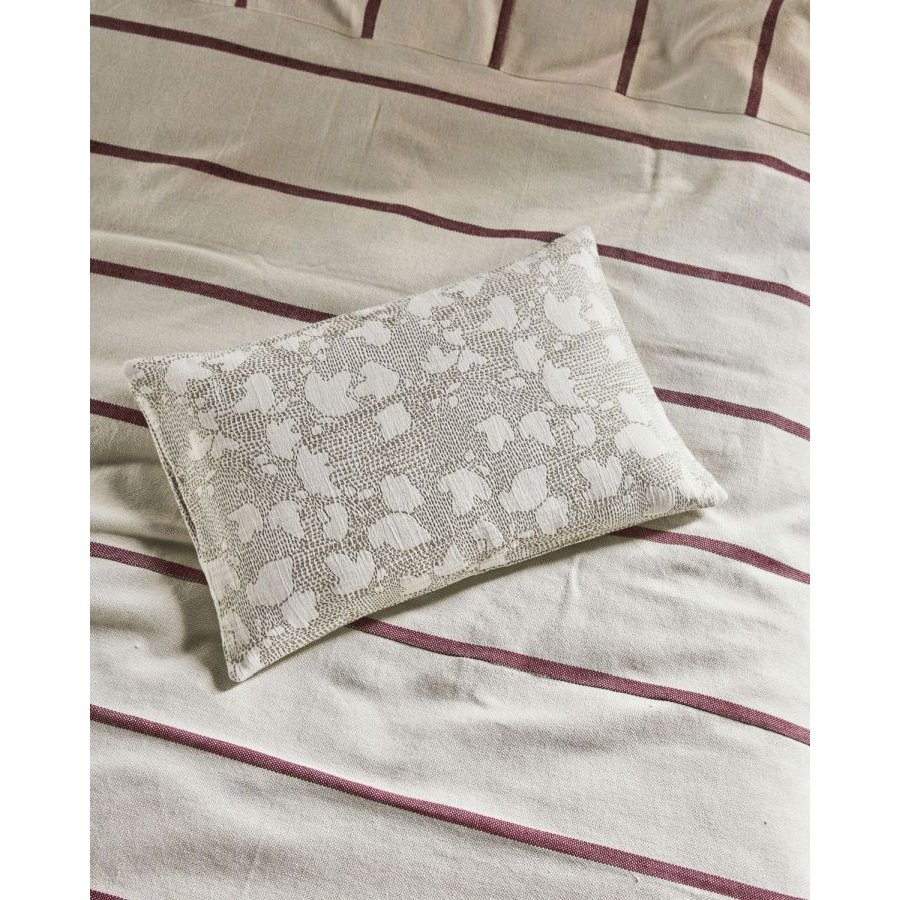 House Doctor Mori Pudebetr�k 40x60 cm, R�hvid/Kakifarvet