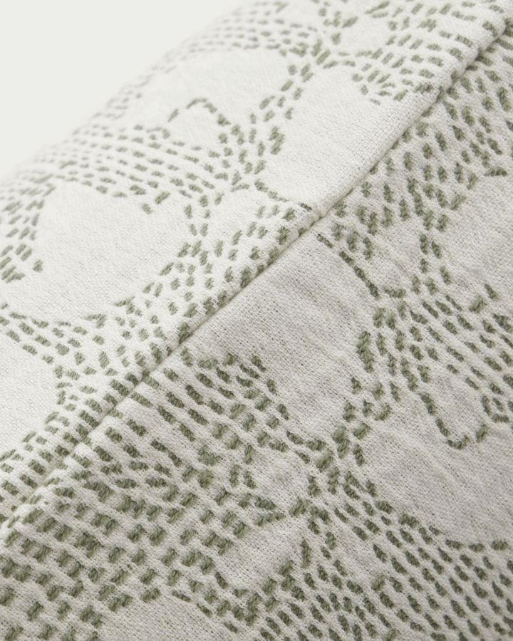 House Doctor Mori Pudebetr�k 40x60 cm, R�hvid/Kakifarvet