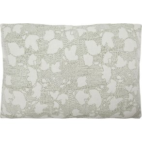 House Doctor Mori Pudebetr�k 40x60 cm, R�hvid/Kakifarvet