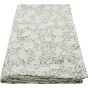 House Doctor Mori Senget�ppe 250x250 cm, R�hvid/Kakifarvet