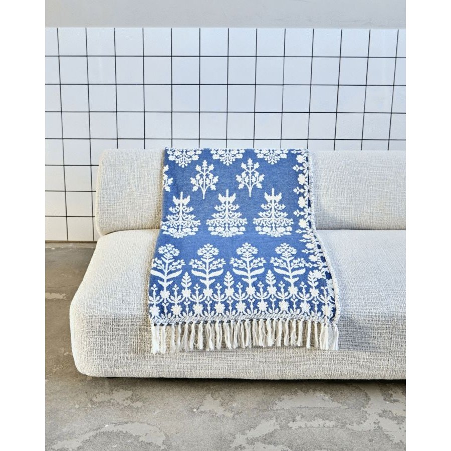 House Doctor Mazzo T�ppe 140x200 cm, Bl�