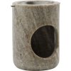 Meraki Marble Oliebr�nder, Beige/S�lvfinish