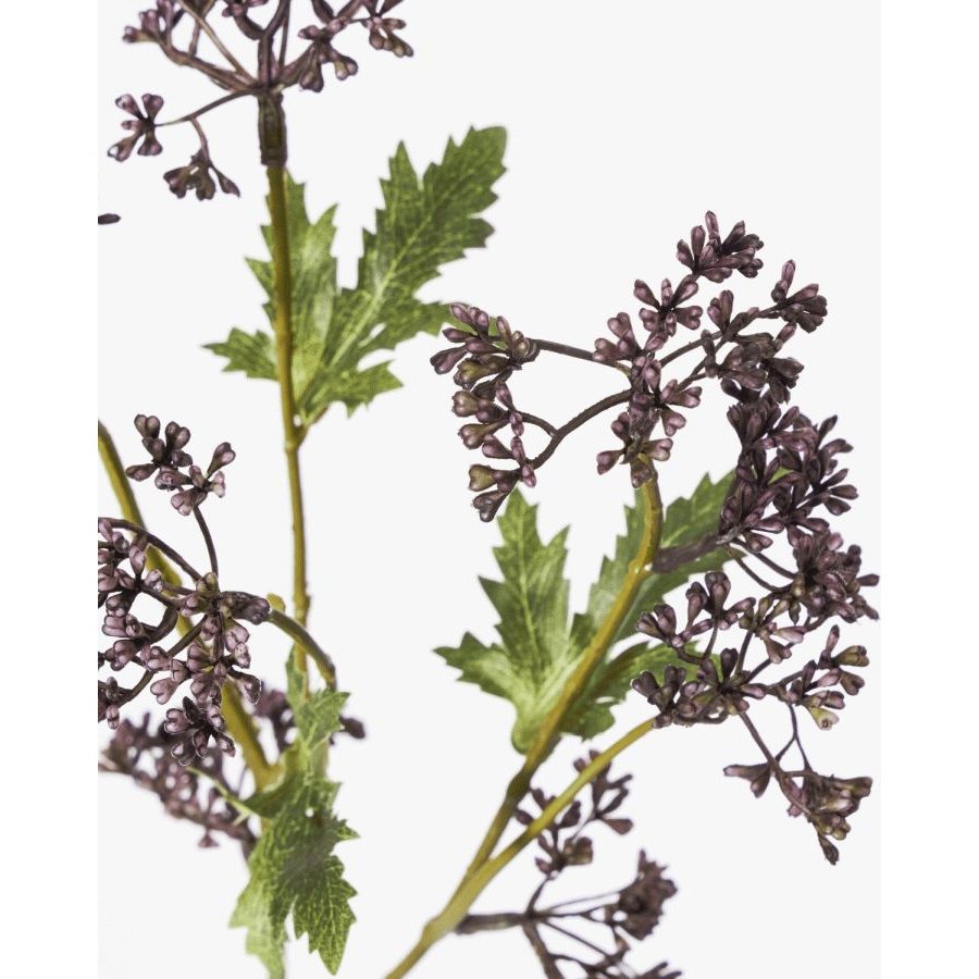 House Doctor Greenleaves Kunstig Plante 55 cm, Brun/Gr�n