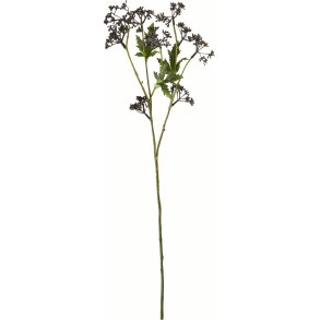 House Doctor Greenleaves Kunstig Plante 55 cm, Brun/Gr�n