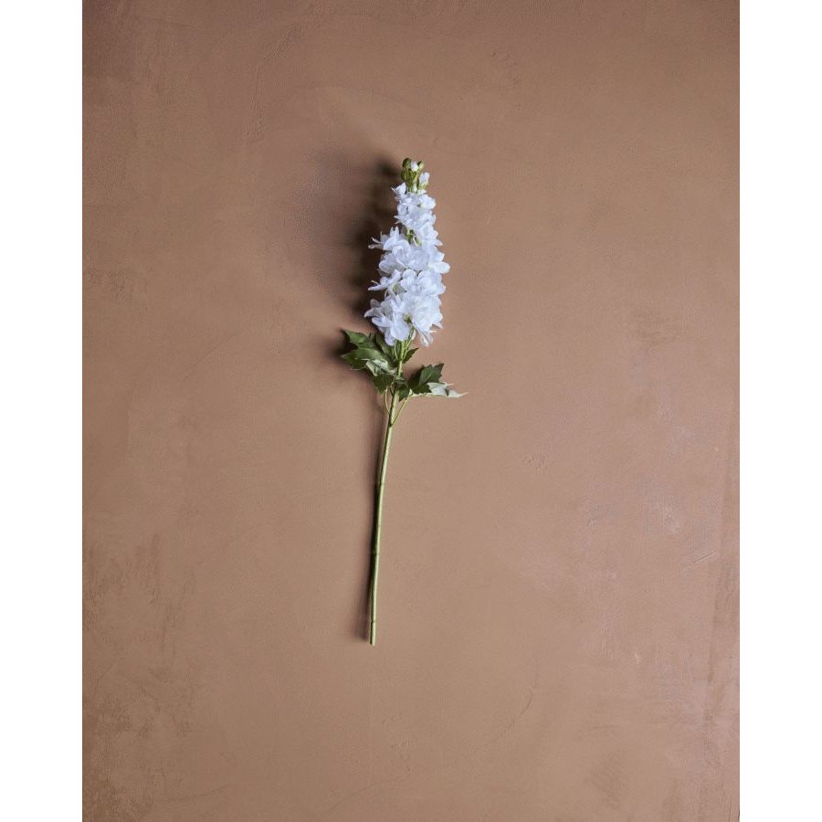 House Doctor Delphinium Kunstig Plante 77 cm, Hvid