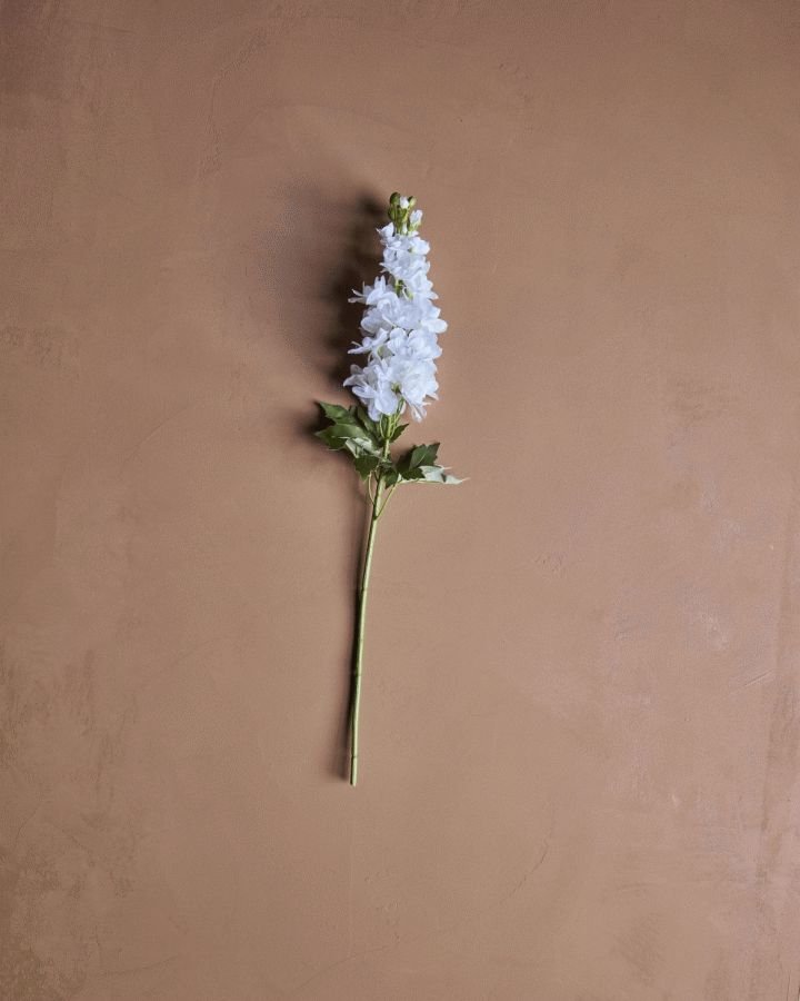 House Doctor Delphinium Kunstig Plante 77 cm, Hvid