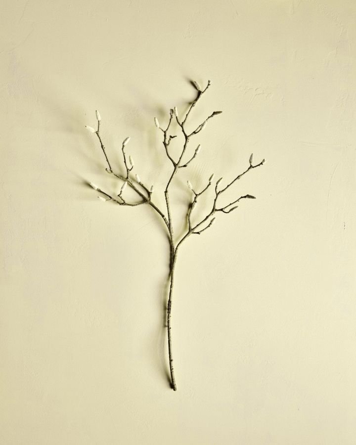 House Doctor Leaves Kunstig Plante 95 cm, Hvid