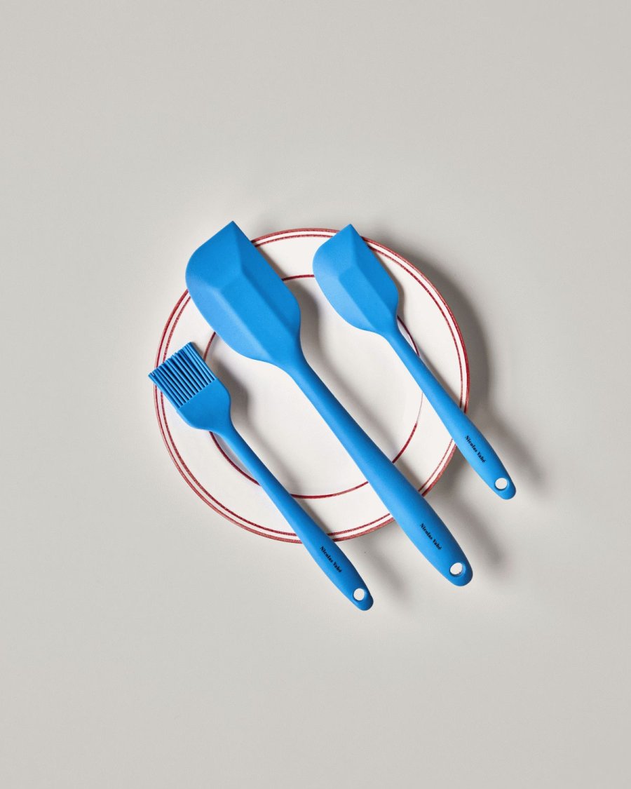 Nicolas Vah&eacute; Bake K&uuml;chenger&auml;te 3-teilig, Blau