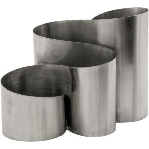 House Doctor Curve Organisator 19x14 cm, S�lvfinish