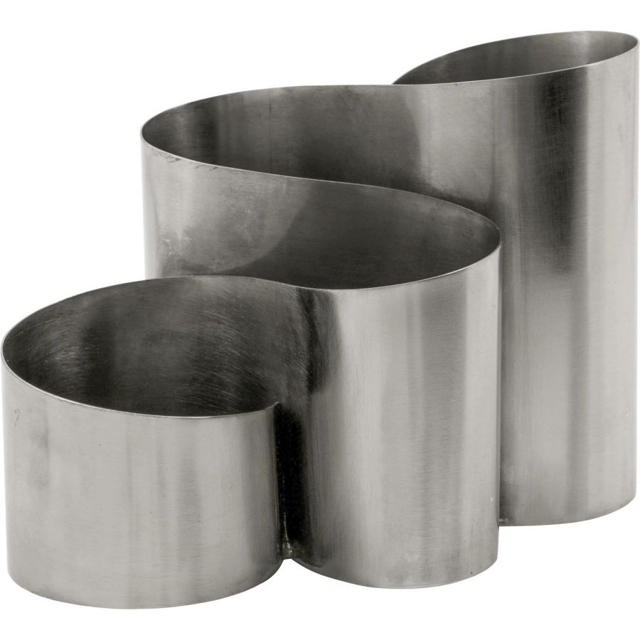 House Doctor Curve Organisator 19x14 cm, S�lvfinish