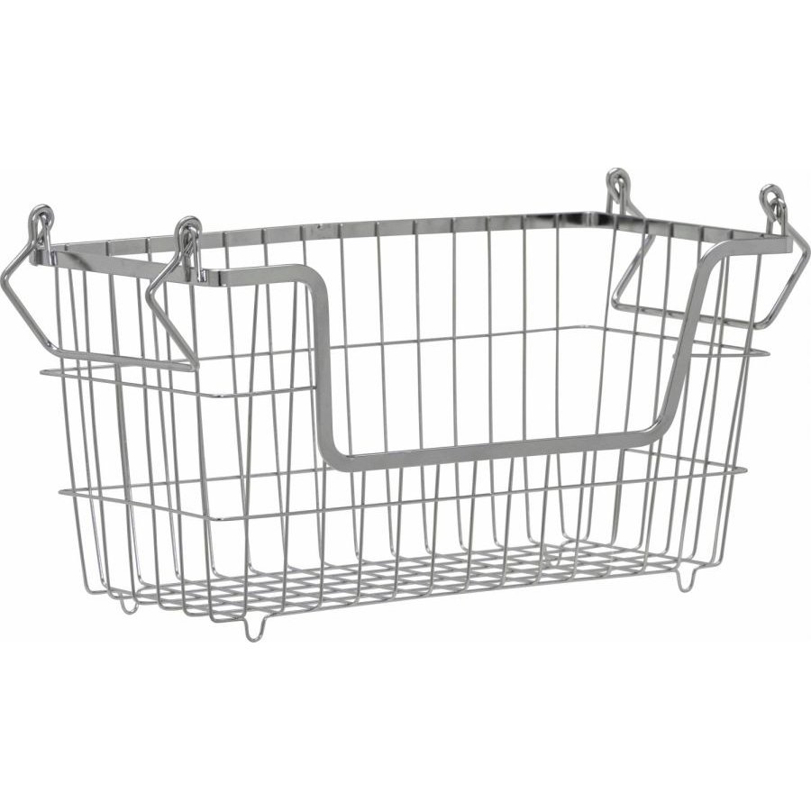 House Doctor Taw Opbevaringskurv 32x16 cm, Krom