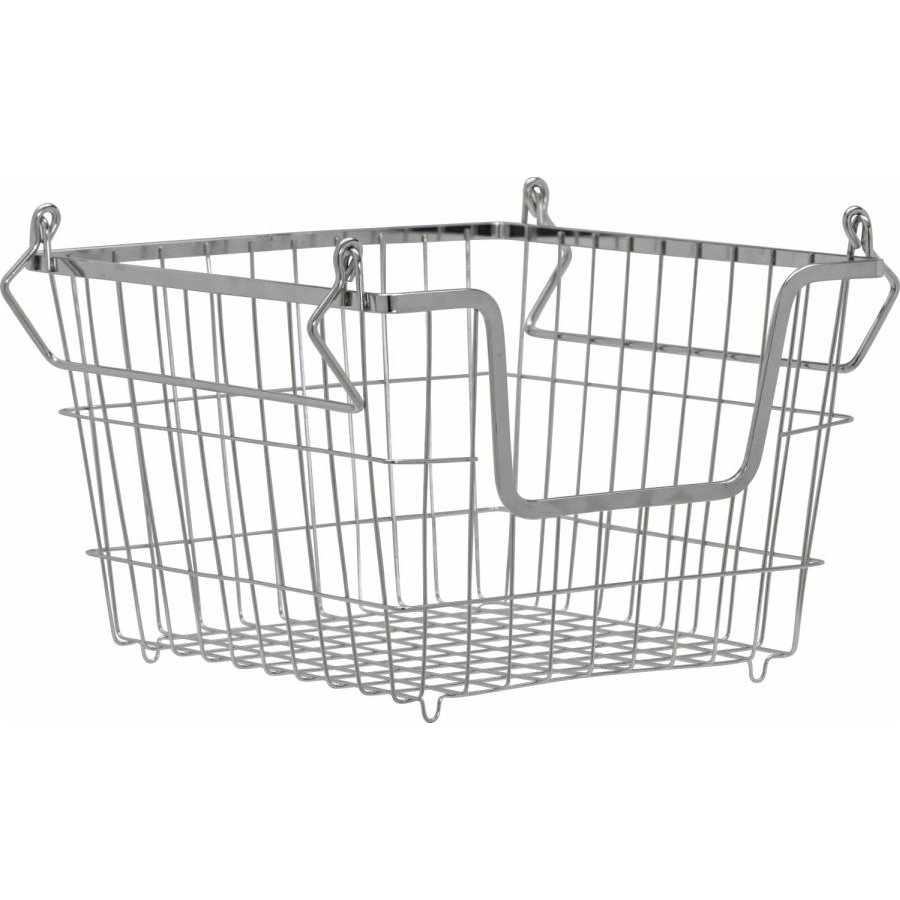 House Doctor Taw Opbevaringskurv 32x37 cm, Krom