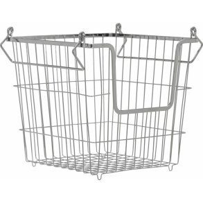 House Doctor Taw Opbevaringskurv 26,7x26,7 cm, Krom