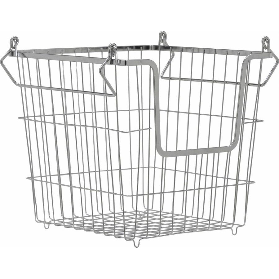 House Doctor Taw Opbevaringskurv 26,7x26,7 cm, Krom