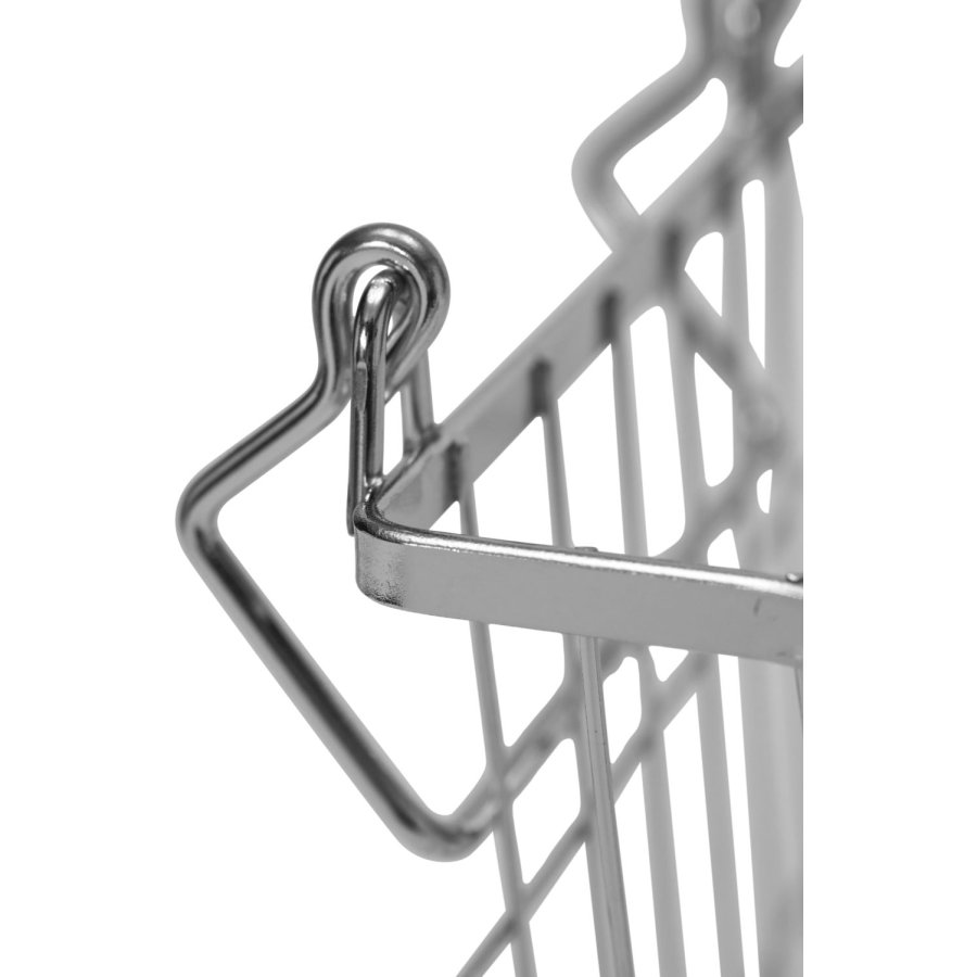 House Doctor Taw Opbevaringskurv 20,3x26,7 cm, Krom