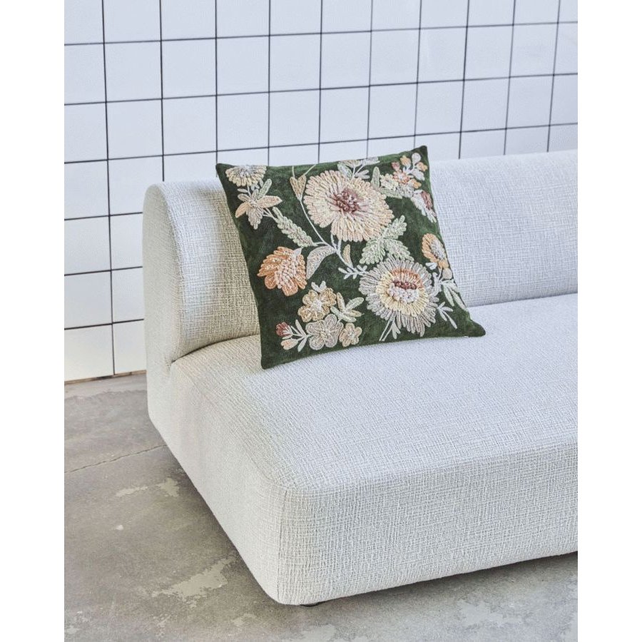 House Doctor Bota Pudebetr�k 50x50 cm, Gr�n/Rosa