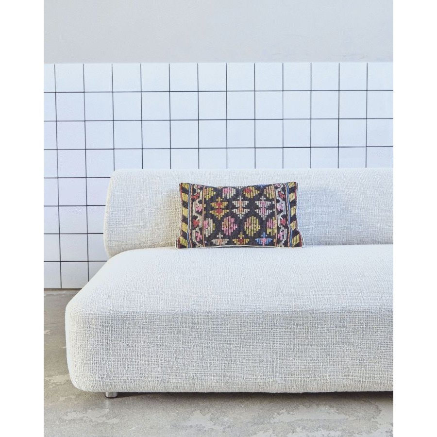 House Doctor Etni Pudebetr�k 30x50 cm, Sort/Multi