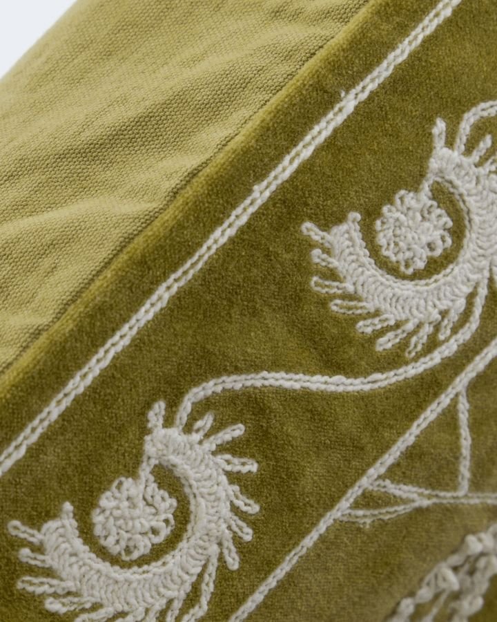 House Doctor Rica Pudebetr�k 50x50 cm, Sennepsgul/Sand