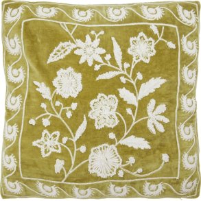 House Doctor Rica Pudebetr�k 50x50 cm, Sennepsgul/Sand