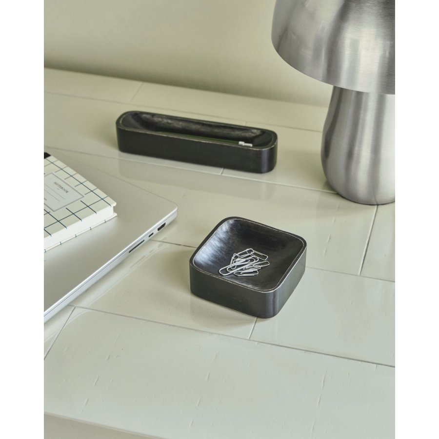 House Doctor Alma Bakke 10x10 cm, Sort