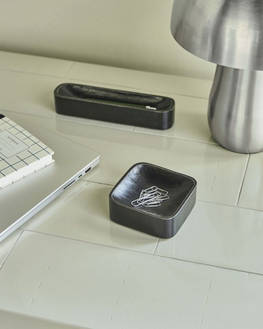 House Doctor Alma Bakke 10x10 cm, Sort