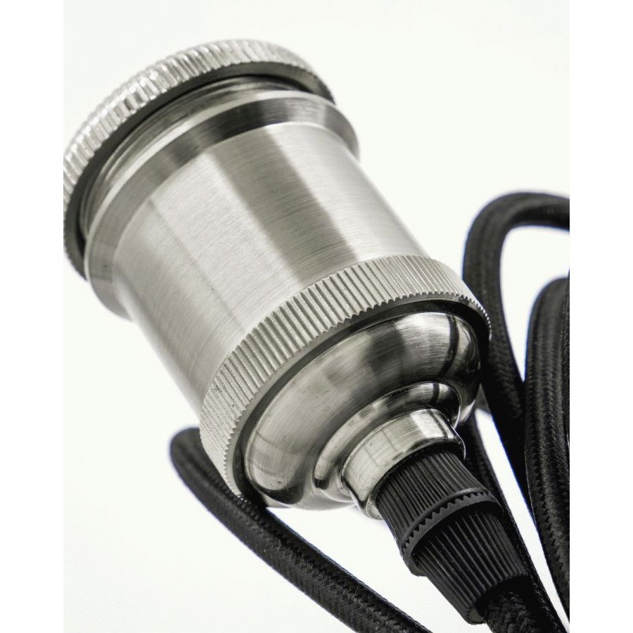 House Doctor Fly E27 Fassung, Silberfarbenes Finish