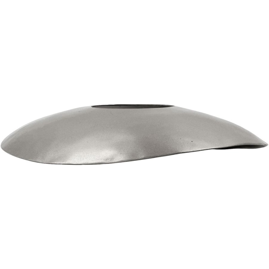 House Doctor Hatt Lampesk�rm 14x13 cm, B�rstet S�lv