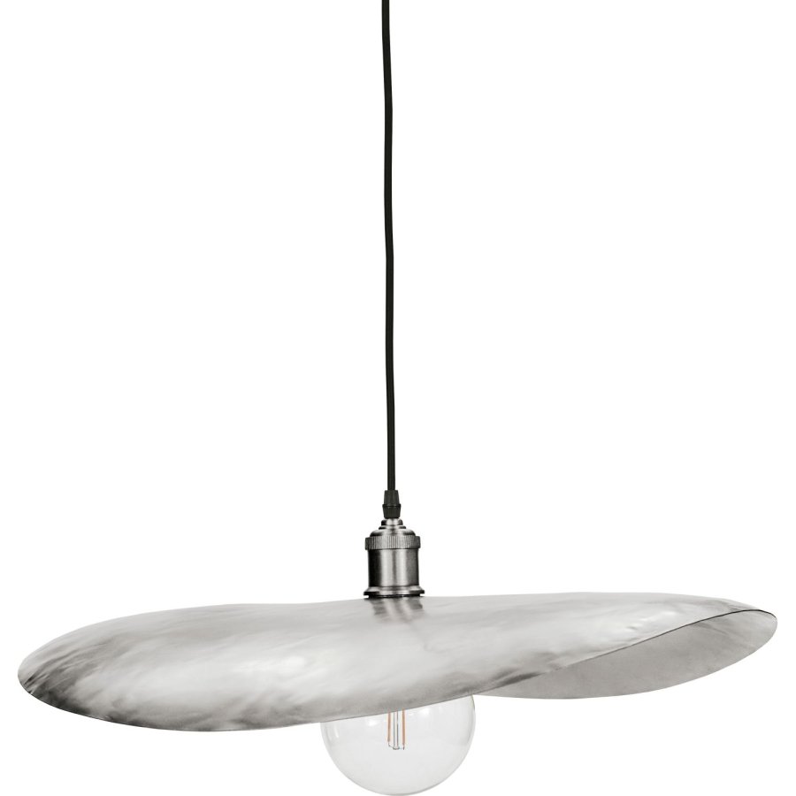 House Doctor Hatt Lampesk�rm �60 cm, B�rstet S�lv