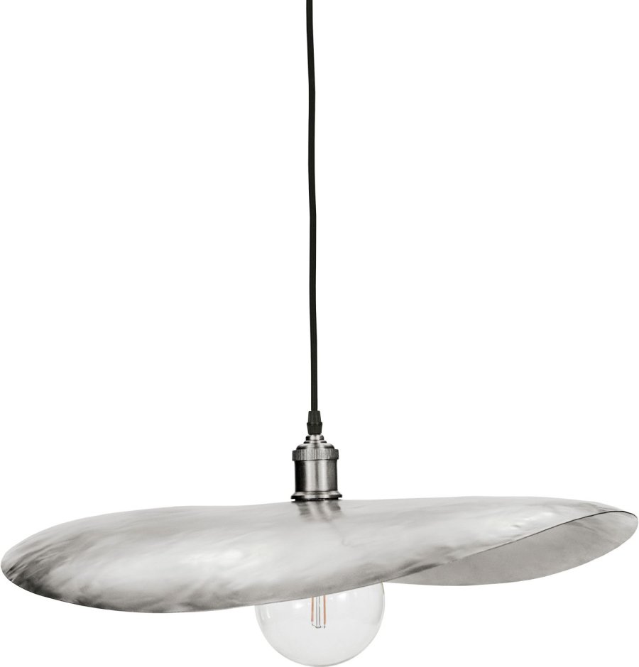 House Doctor Hatt Lampesk�rm �60 cm, B�rstet S�lv