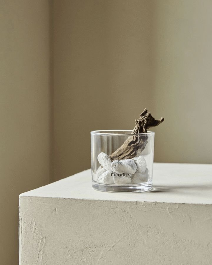 Meraki Lavastone & Wood Duftfrisker, Hvid
