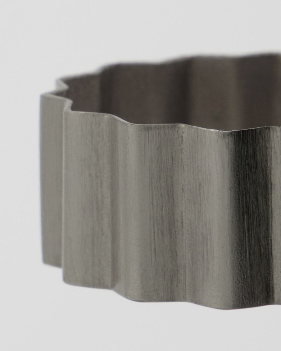 House Doctor Nello Servietring 4 stk. �4,5 cm, S�lvfinish