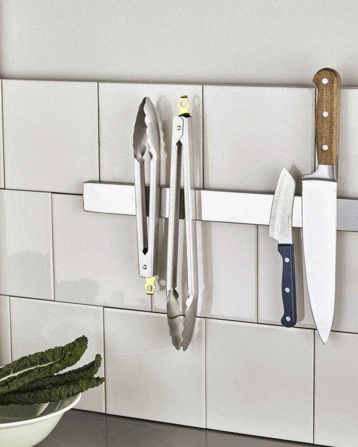 Nicolas Vah&eacute; Grillzange 2er Set, Silberfarbenes Finish