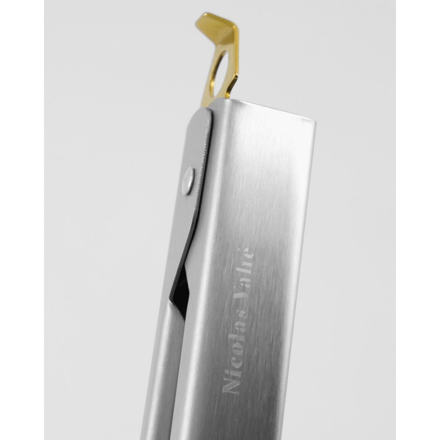 Nicolas Vah&eacute; Grillzange 2er Set, Silberfarbenes Finish