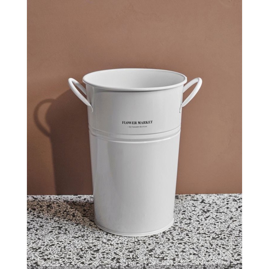 House Doctor Store Urtepotte H37 cm, Hvid